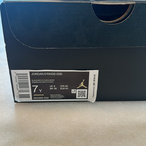 Jordan 6 Rings (GS) Pink, White and Black - Picture 7 of 7